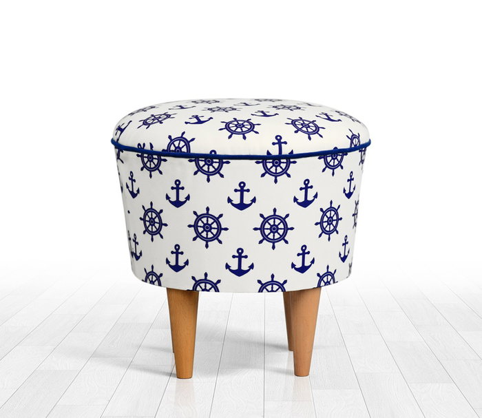 Atelier Del Sofa Cunda - Azul y Blanco Atelier Del Sofa Cunda - Azul y Blanco